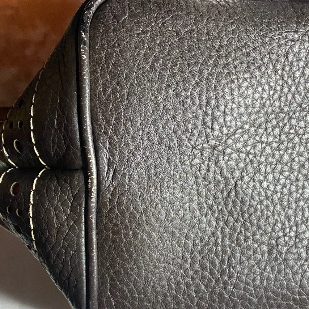 GUC Dooney & Bourke Madre Ladybug Satchel - Picture 9 of 9